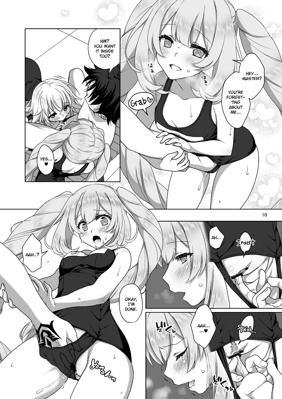 Hentai Manga Comic-A Book About Jeanne's & Maries's School Swimsuits-Read-10